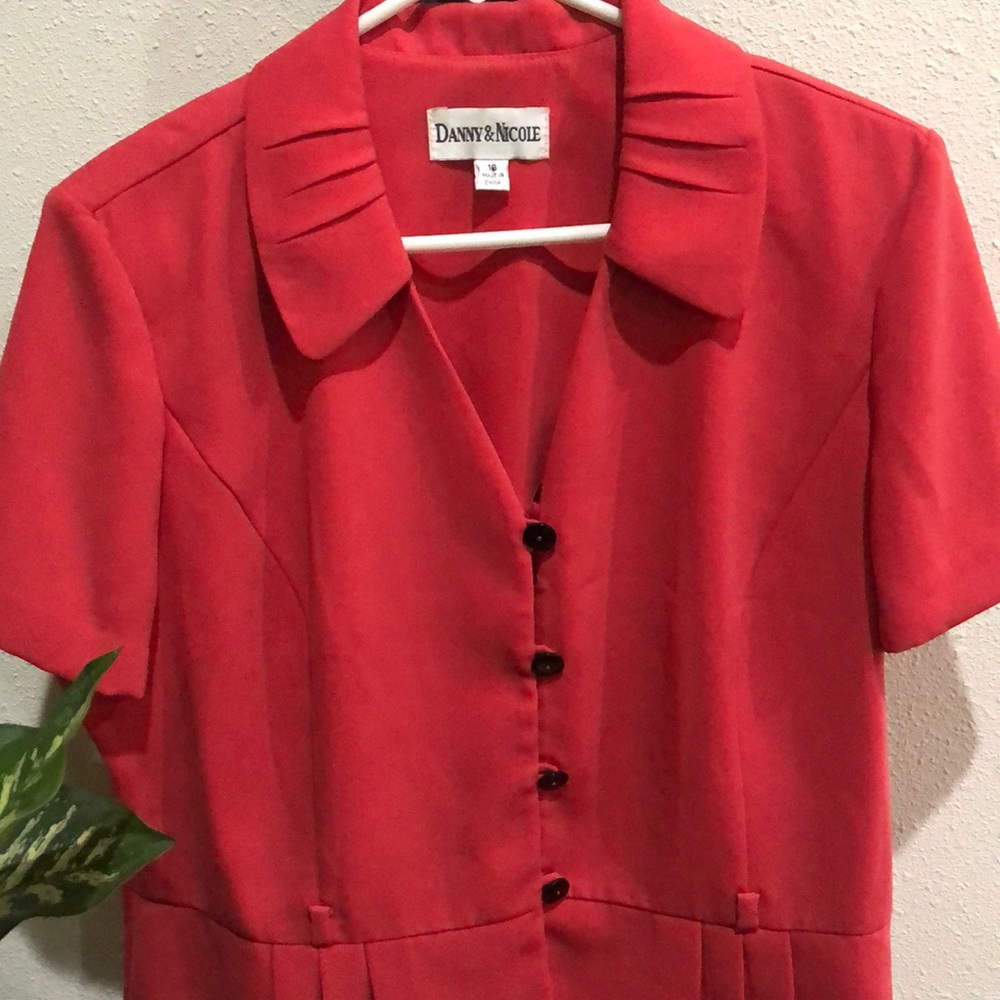 Danny & Nicole Top/Suit Jacket size 16 - Picture 2 of 9